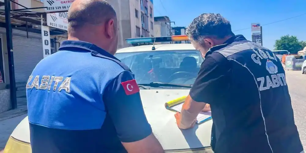 İzmir Çiğli’de kaçak moloz dökümüne sıkı denetim