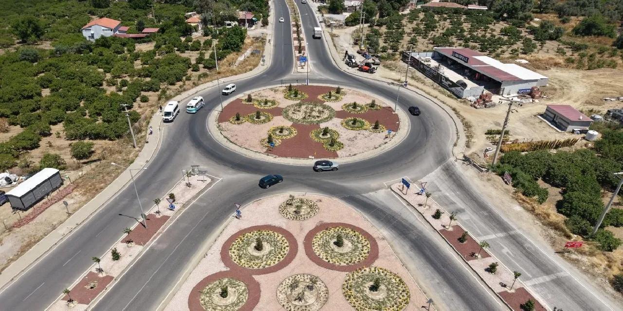 İzmir Seferihisar’ın iki büyük kavşağı yenilendi 