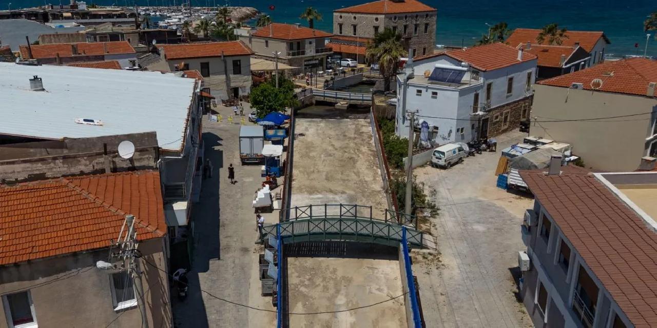 İZSU’dan Yarımada derelerine güvenlik seferberliği... Urla ve Çeşme’de 7 bin 500 ton taş kullanıldı