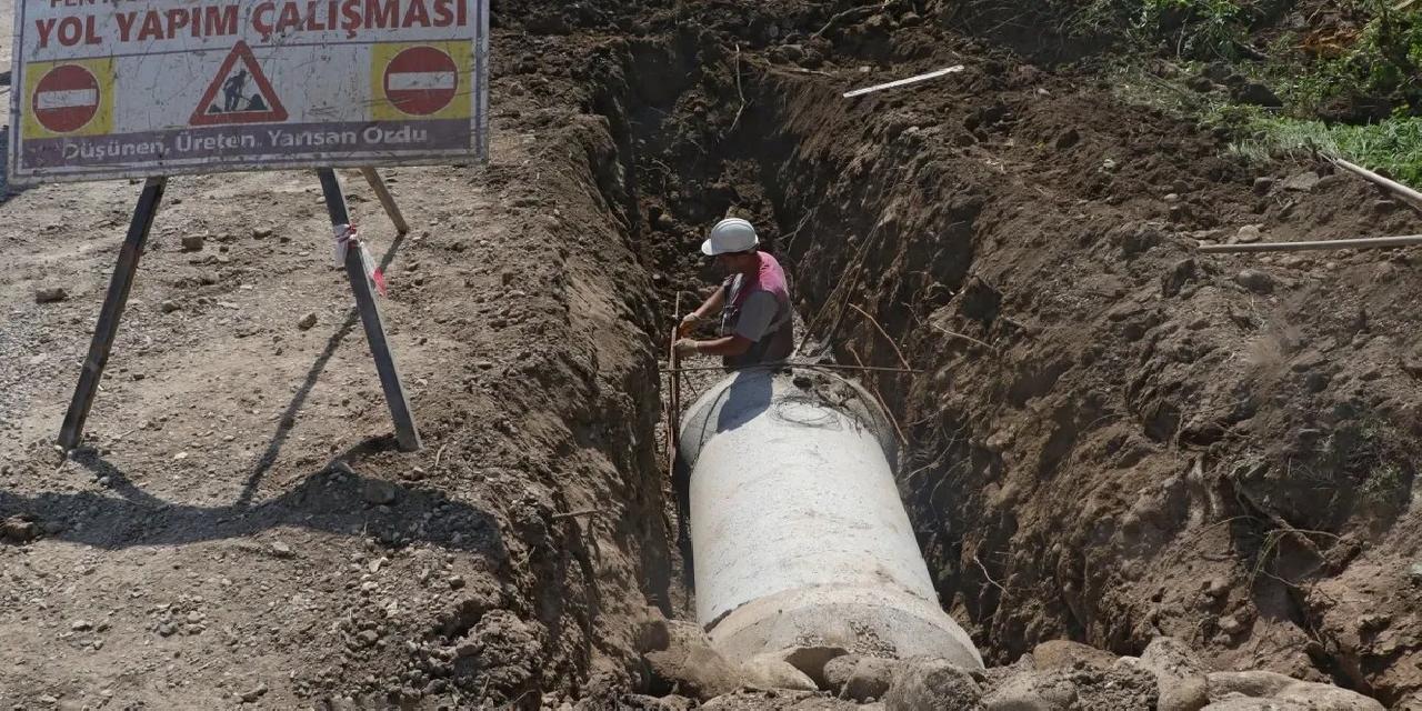 Ordu Fatsa'da altyapı güçlendi
