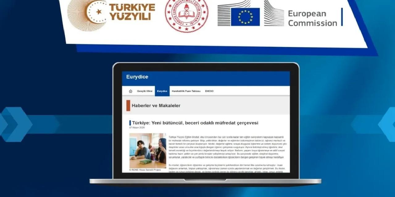 Türkiye'nin eğitim modeli Avrupa Eğitim Bilgi Ağı'nda yayımlandı