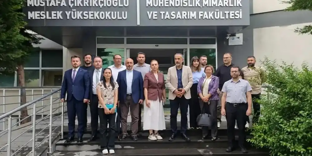Kayseri Kent Konseyi'nden KAYÜ'ye 'dijital' ziyaret