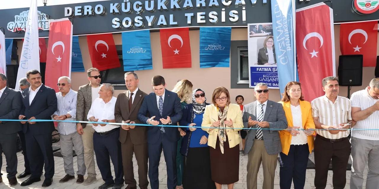 Gaziantep'de Büyükşehir ve Oğuzeli işbirliğinde sosyal tesis