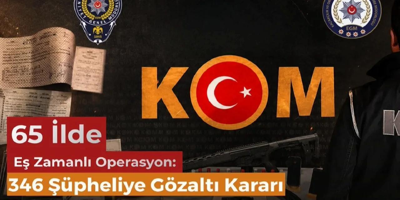 65 ilde eş zamanlı mali suç operasyonu: 346 şüpheliye gözaltı!