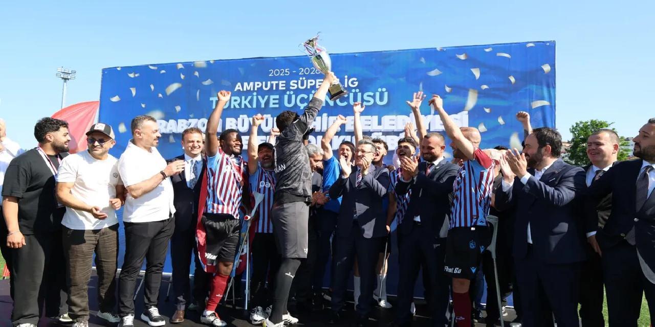Trabzon'da Ampute Takım, Türkiye Kupası için sahaya çıkıyor