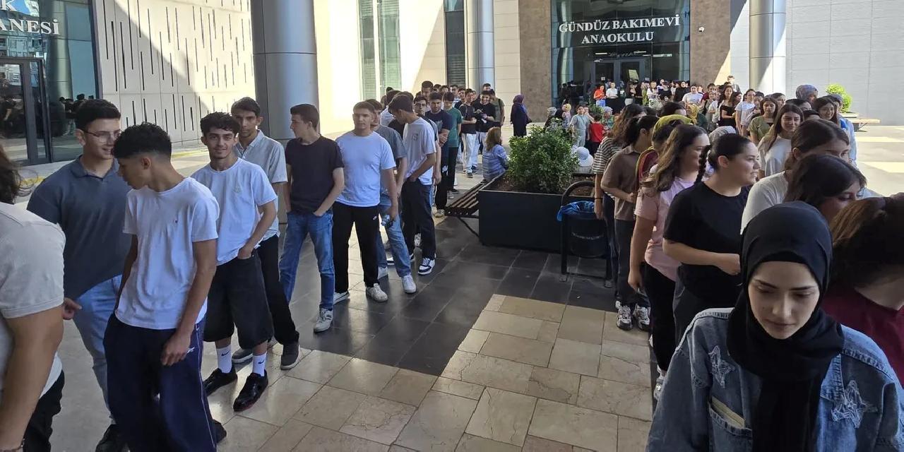 Gaziantep’te YKS tatbikatı yapıldı