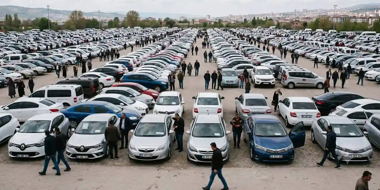İkinci el araç pazarı 5 ayda 3,5 milyona ulaştı