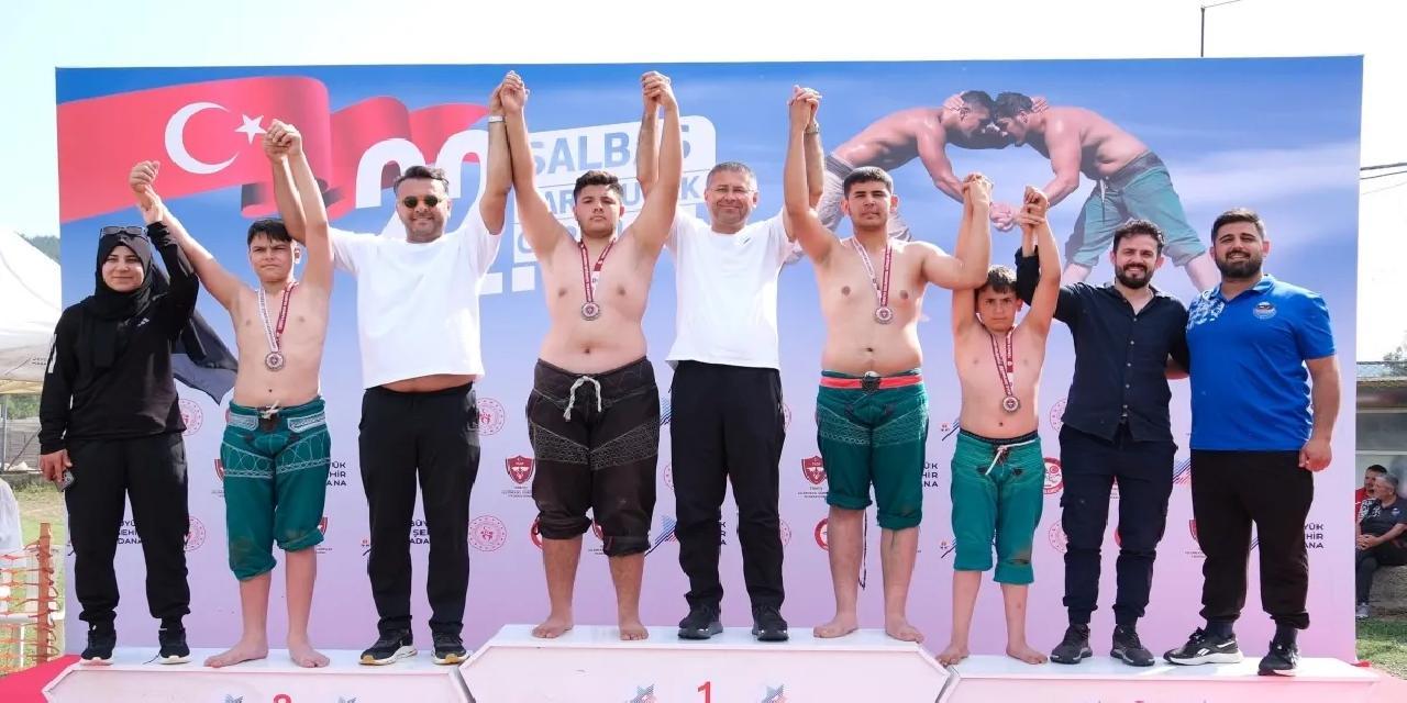Adana'da Salbaş Karakucak Güreşleri coşkusu