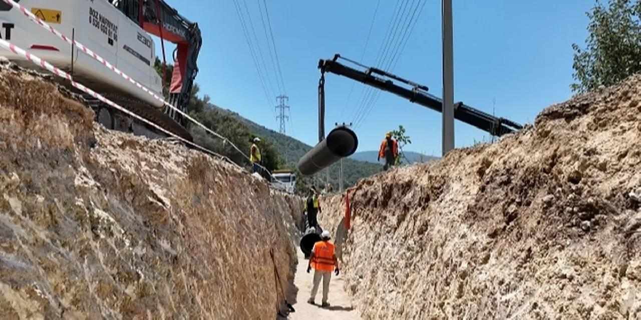 ASAT Kaş’ın içme suyu altyapısını güçlendiriyor