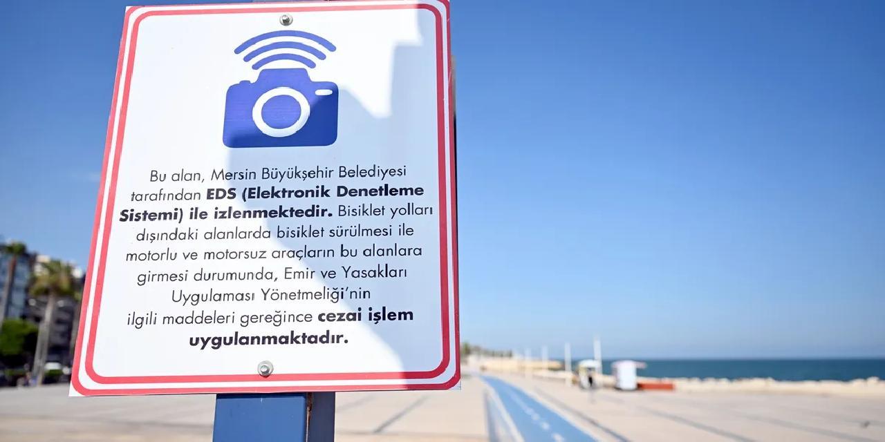 Mersin sahil şeridine 7/24 elektronik denetleme sistemi