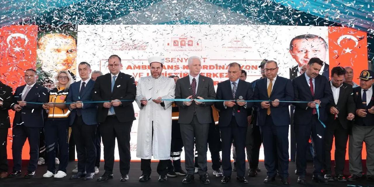 112 Esenyurt Ambulans Koordinasyon ve Lojistik Merkezi hizmete girdi