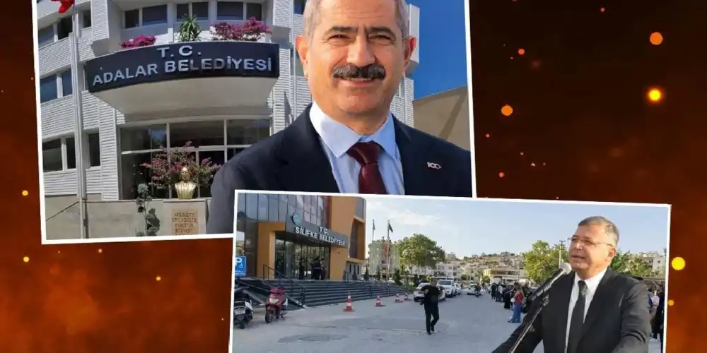 Adalar ve Silifke başkanları görevden uzaklaştırıldı