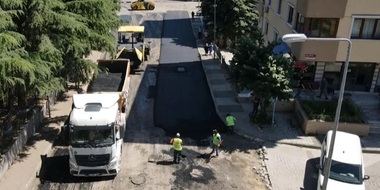 İstanbul Maltepe’de asfalt çalışmaları hızlandı