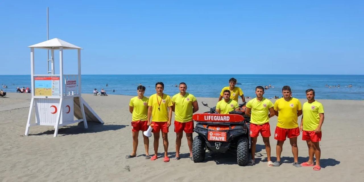 Samsun’da rip akıntısına dikkat çeken nefes kesen tatbikat