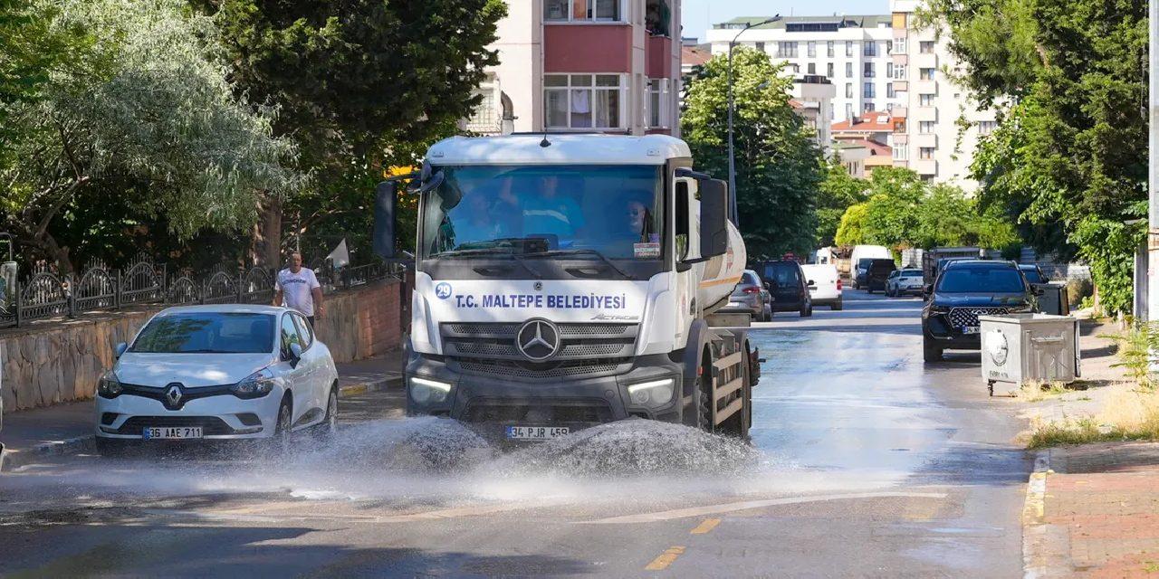 Maltepe Cevizli’de temizlik seferberliği