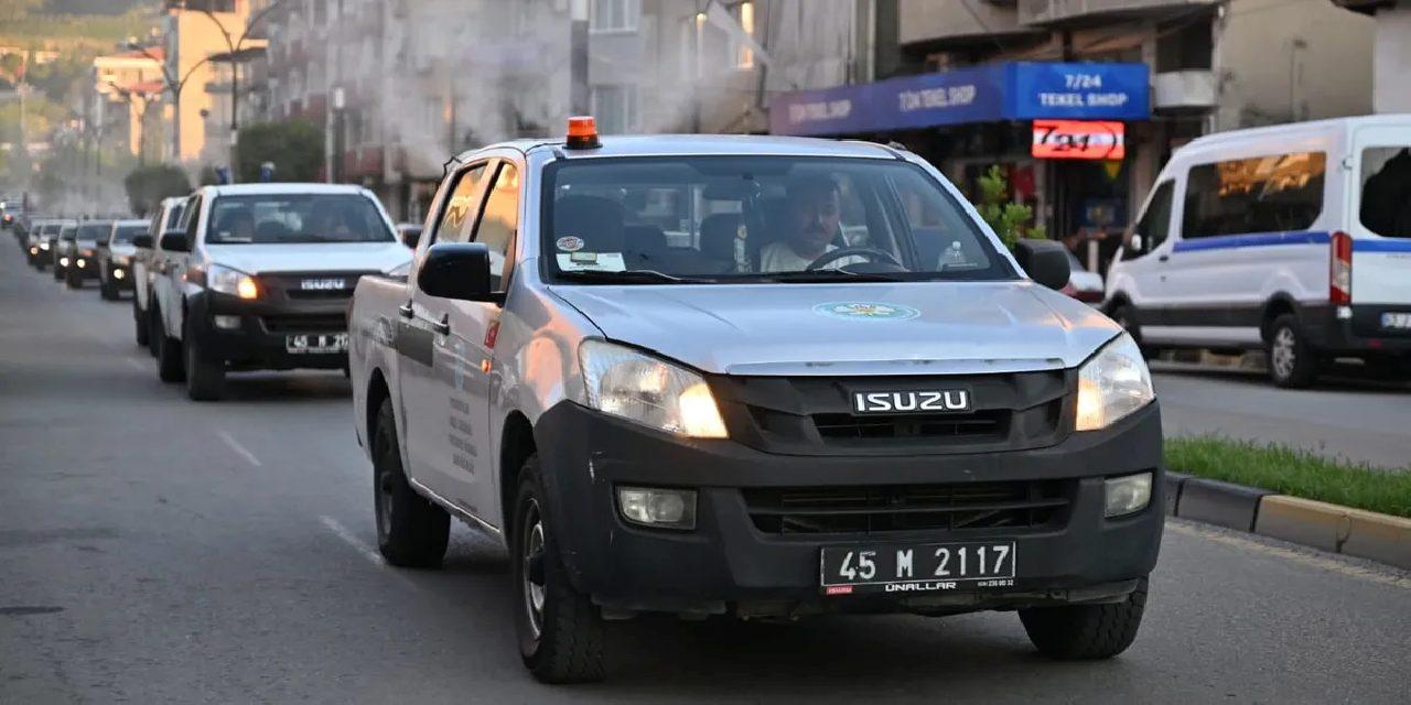 Manisa Büyükşehir’den ilaçlama seferberliği