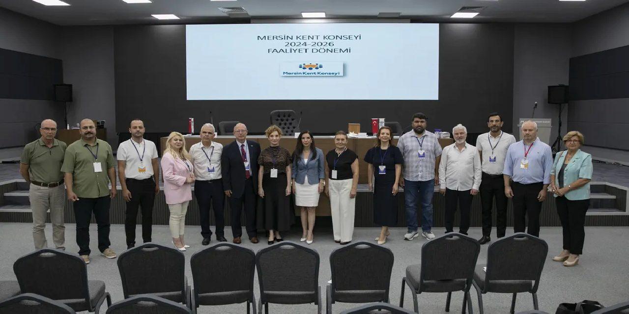 Mersin Kent Konseyi’nde yeni dönem