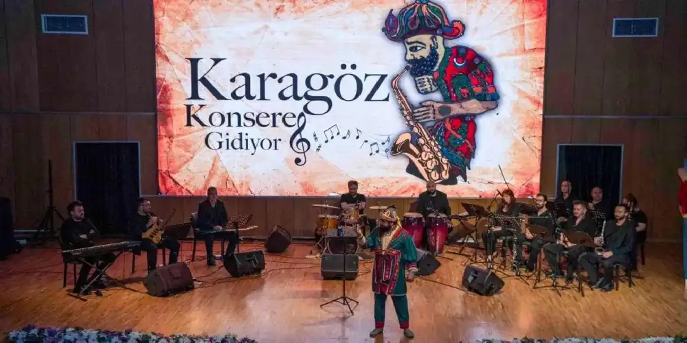 'Karagöz Konsere Gidiyor' sezon finali yaptı