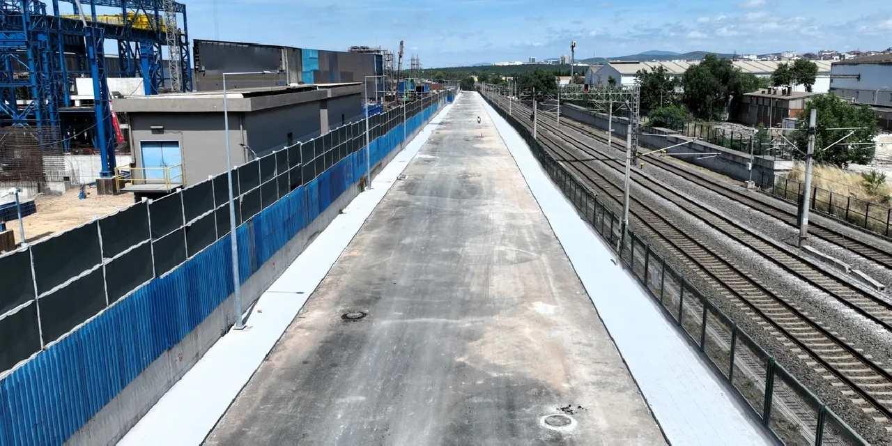 Darıca Dutluk Sokak’ta üstyapı son sürat ilerliyor