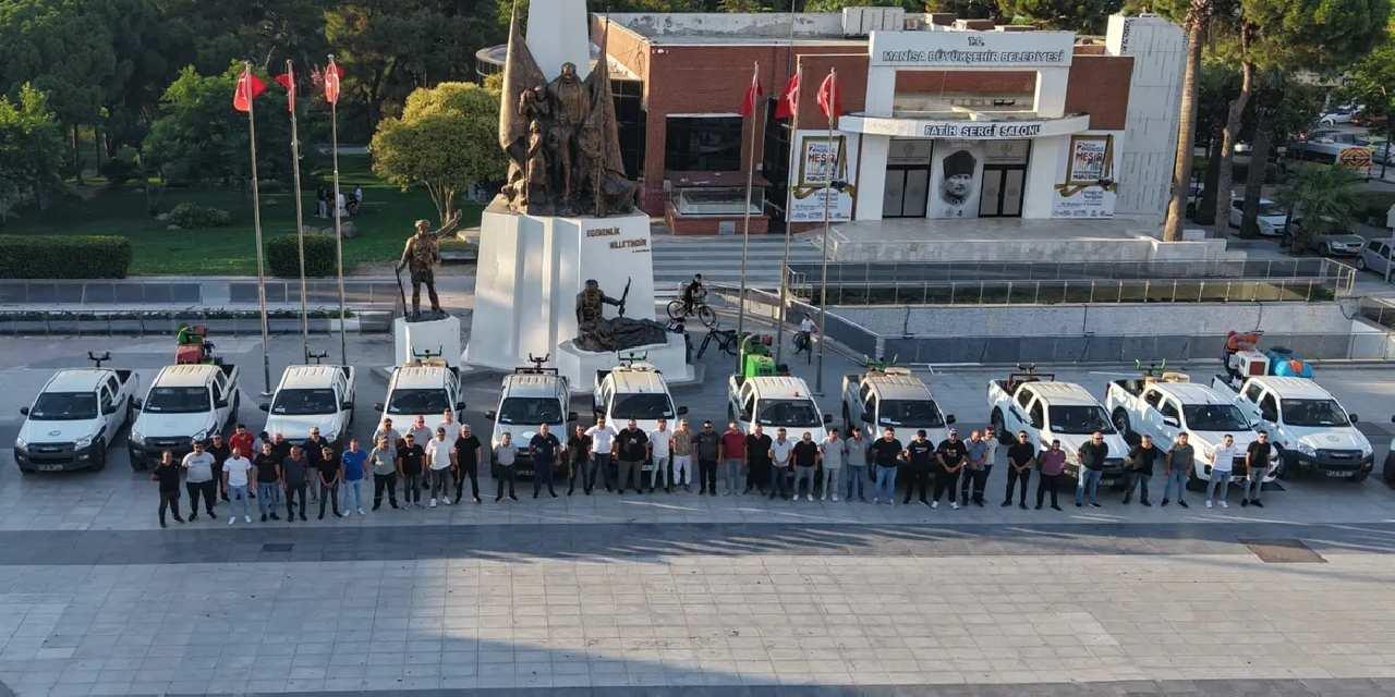 Manisa'da sivrisineklere karşı eş zamanlı ilaçlama