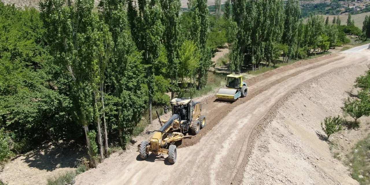 Malatya’da 3 ilçeyi bağlayan grup yolunda büyük dönüşüm