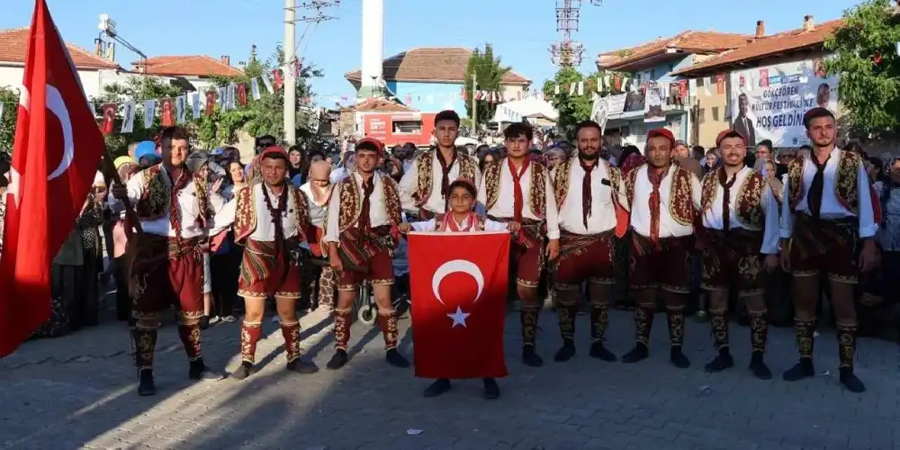 Manisa Gökçeören’de ilk kültür festivali coşkusu