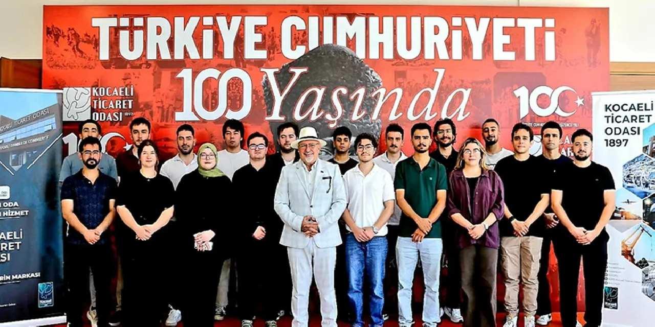Kocaeli Üniversitesi öğrencileri ilk kez oda ziyaretiyle iş dünyasına dokundu