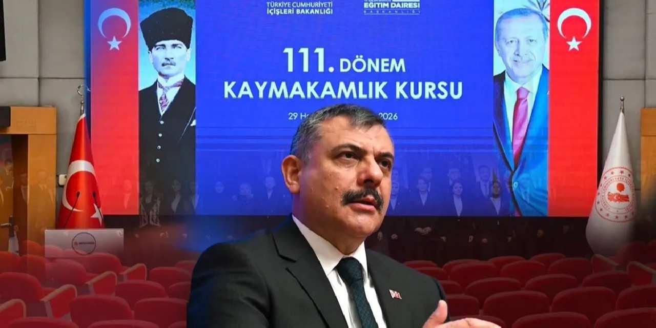 Bakan Çiftçi'den 111. dönem Kaymakam adaylarına tecrübe paylaşımı