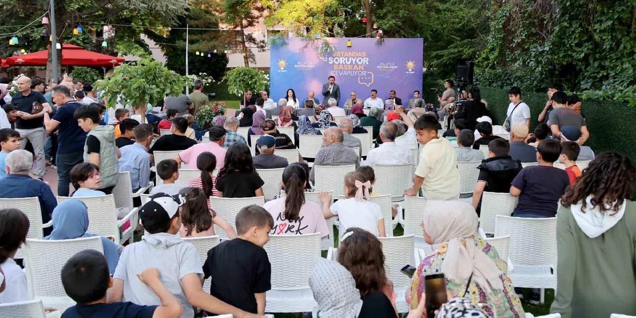 Konya Karatay’da hizmet ve yatırım seferberliği