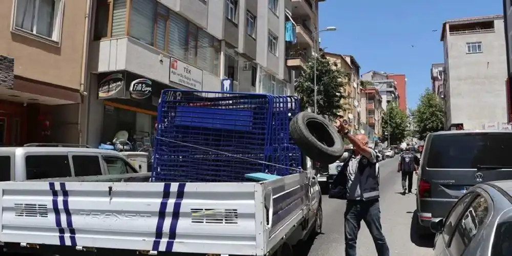 İstanbul Maltepe'de ortak alanlara sıkı takip