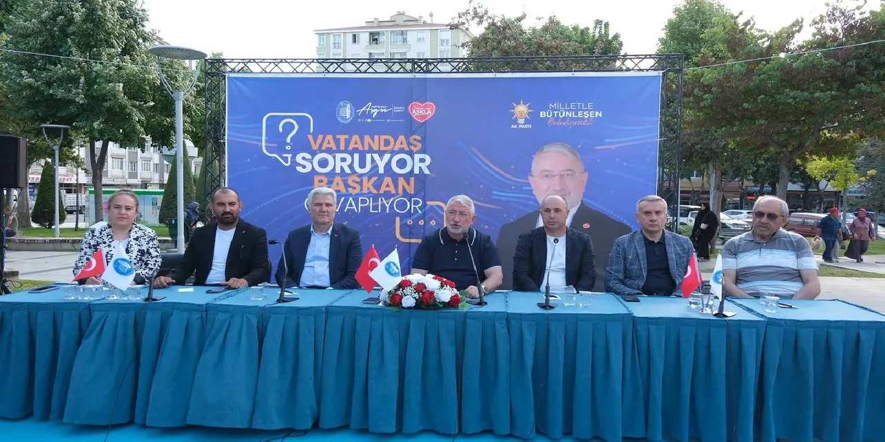 Çorum’da halkla buluşma programı
