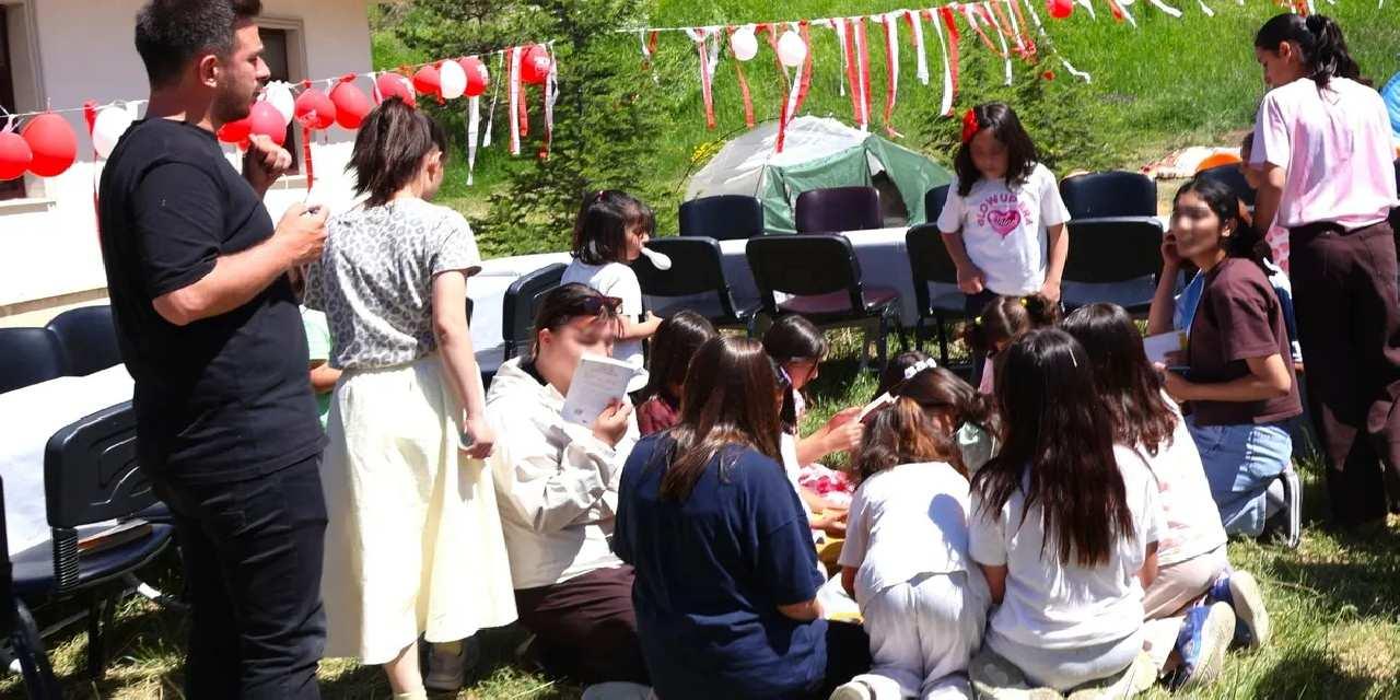 Erzurum'da çocuklar ve gençler için dijital detoks kampı düzenlendi