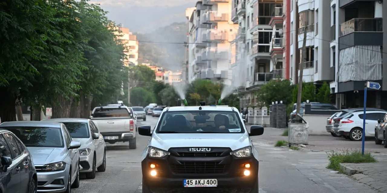 Manisa Salihli köşe bucak ilaçladı
