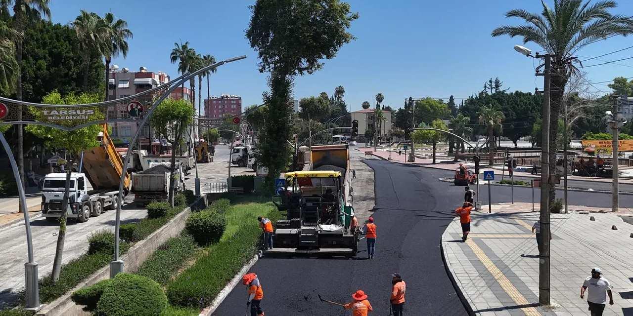 Mersin'de Tarsus trafiğine nefes aldıran kavşak düzenlemesi
