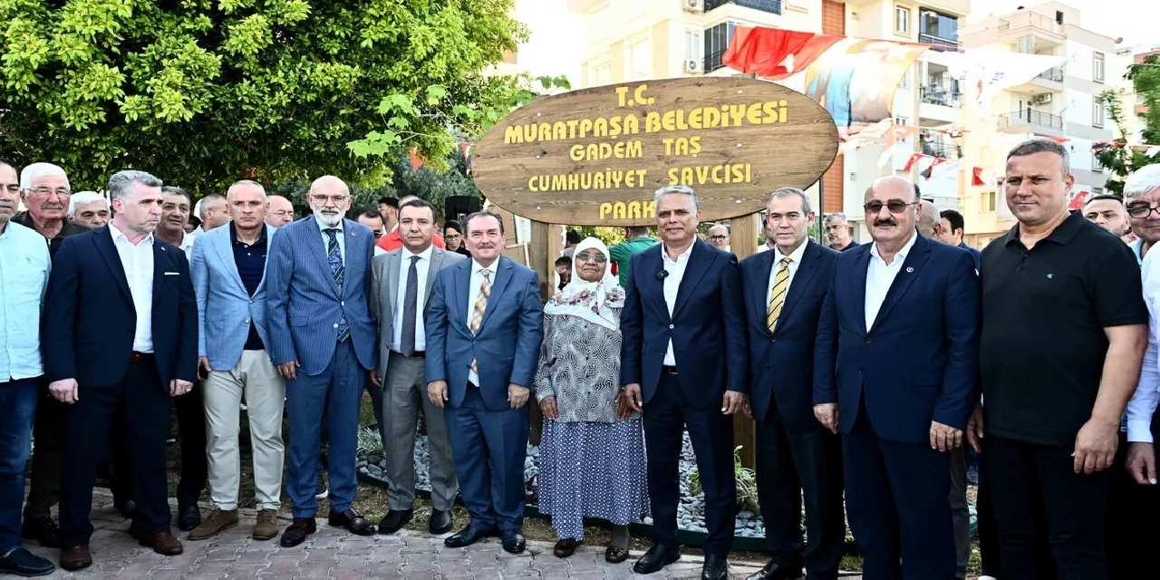 Genç yaşta hayatını kaybeden Savcı Gadem Taş'ın adı Muratpaşa'da yaşatılacak