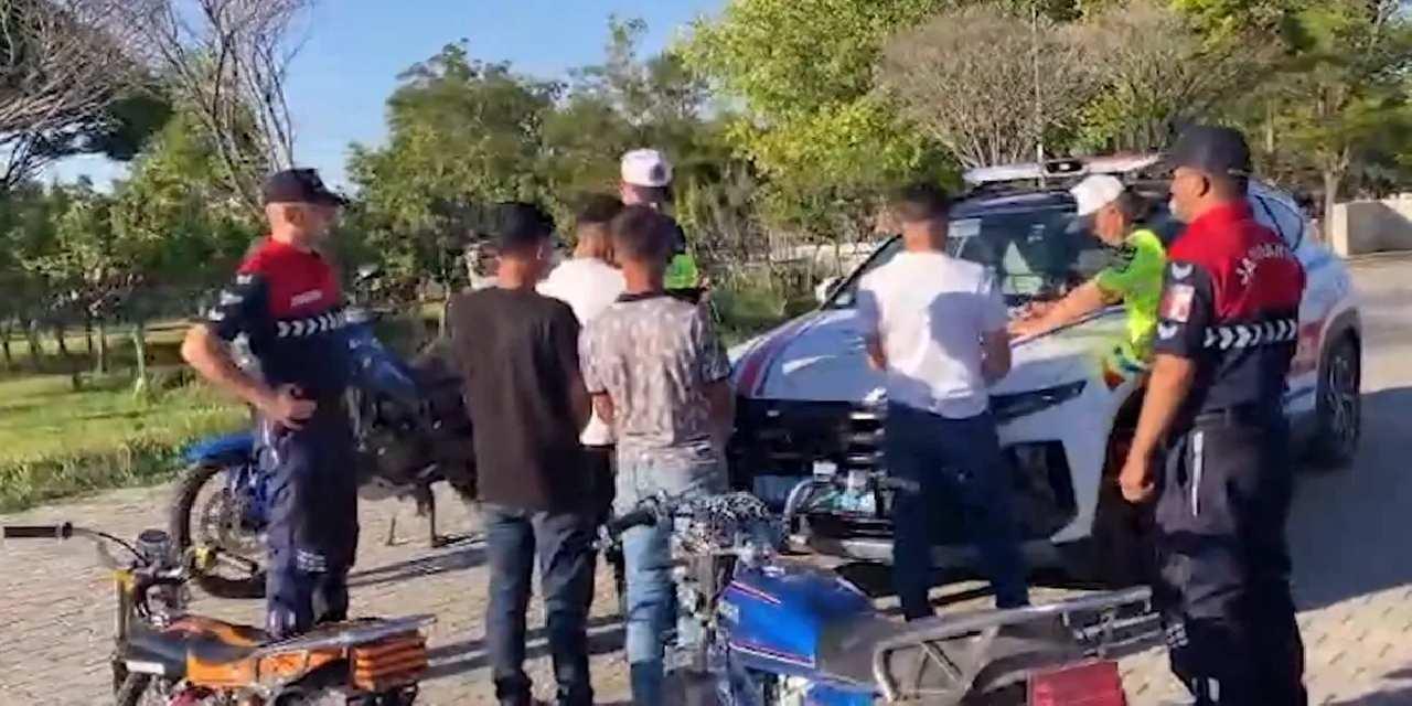Sosyal medyada paylaştıkları akrobasi pahalıya patladı!