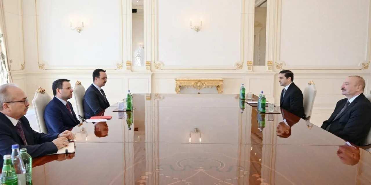 Bakan Gürlek, Azerbaycan Cumhurbaşkanı Aliyev ile görüştü