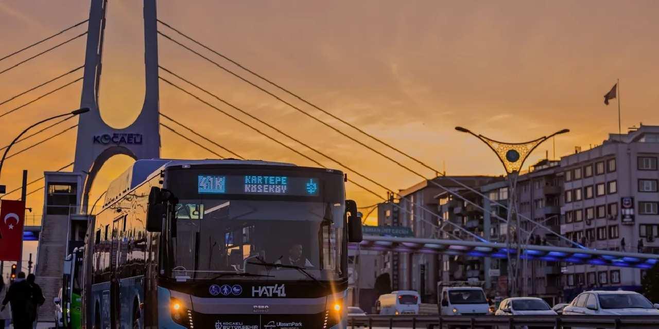Kocaeli'de 154 hatta kesintisiz ulaşım