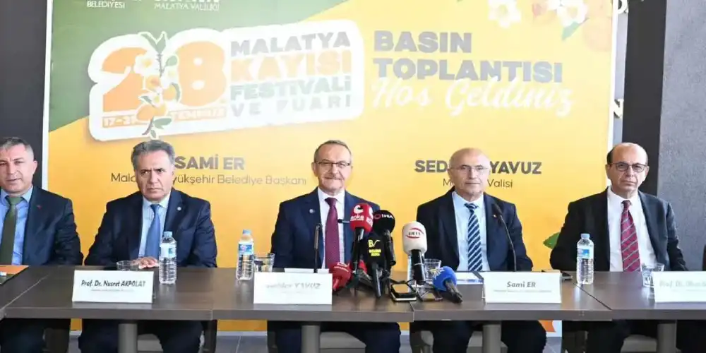 Malatya Kayısı Festivali ve Fuarı’nın 28'incisi düzenlenecek