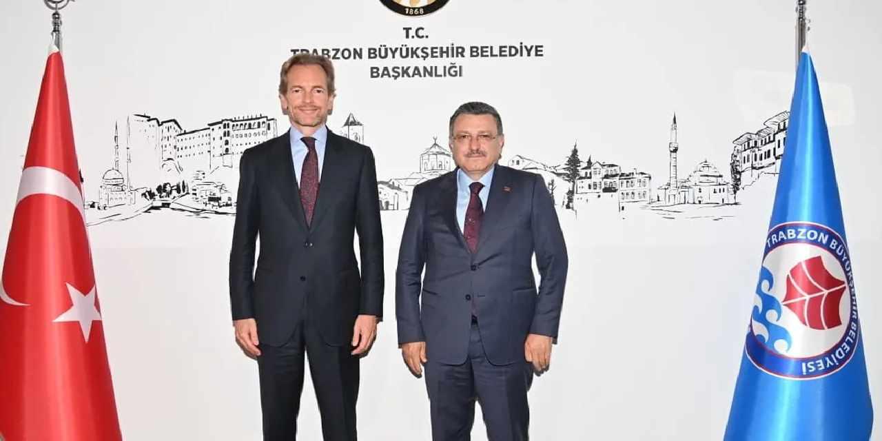 Belçika Büyükelçisi Van de Velde’den Başkan Genç’e ziyaret