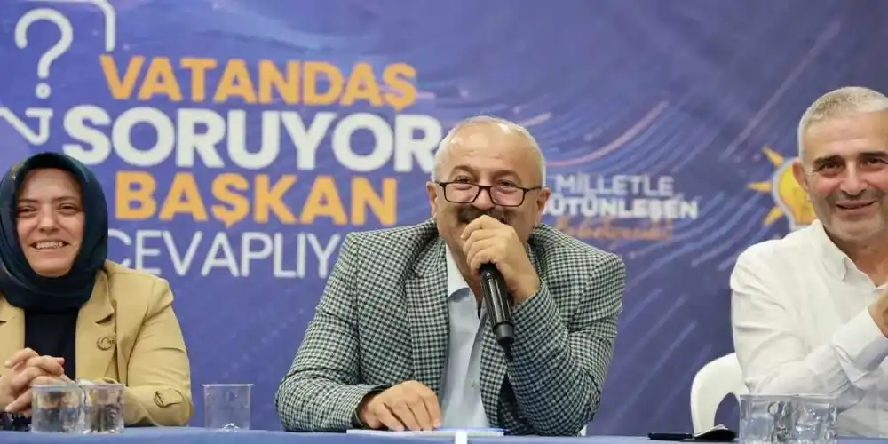 Kocaeli Gebze'de Başkan Büyükgöz, Tatlıkuyu’da vatandaşlarla buluştu