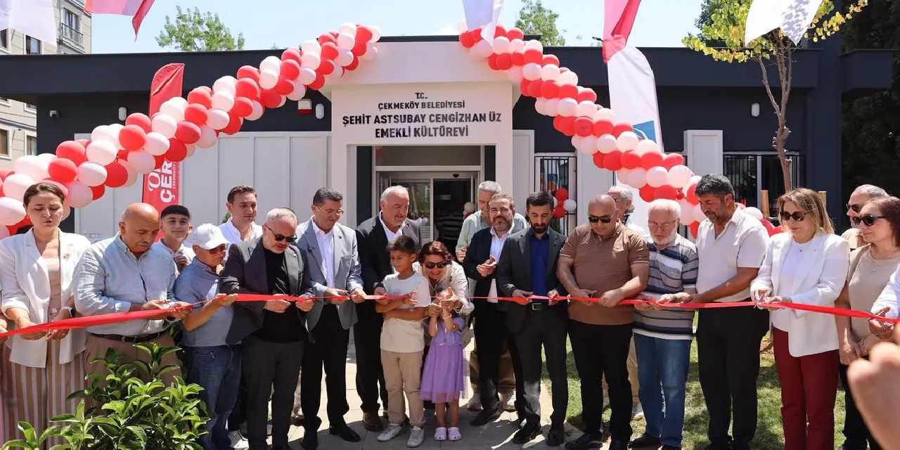 İstanbul Çekmeköy'de 2. Emekli Kültür Evi hizmet veriyor