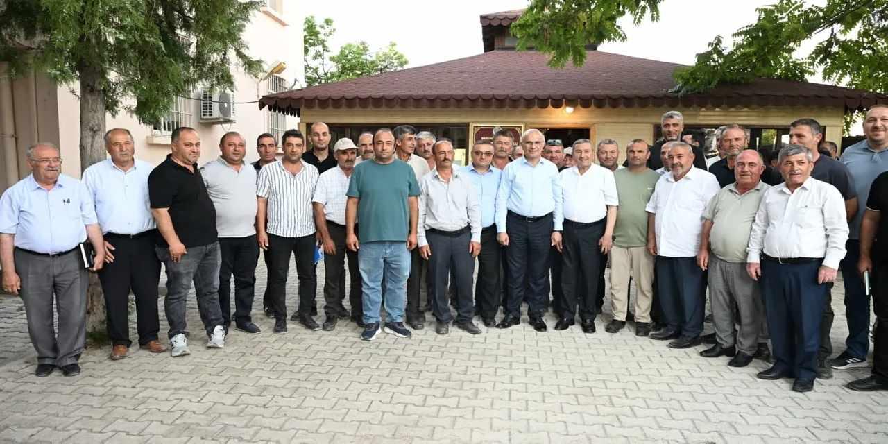 Malatya Büyükşehir’den Darende’ye anlamlı ziyaret