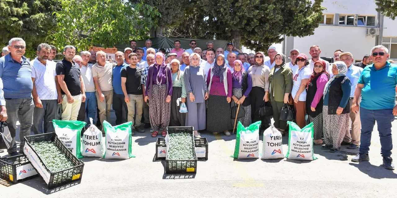 Mersin Büyükşehir’den Gülnarlı üreticilere çok yönlü destek