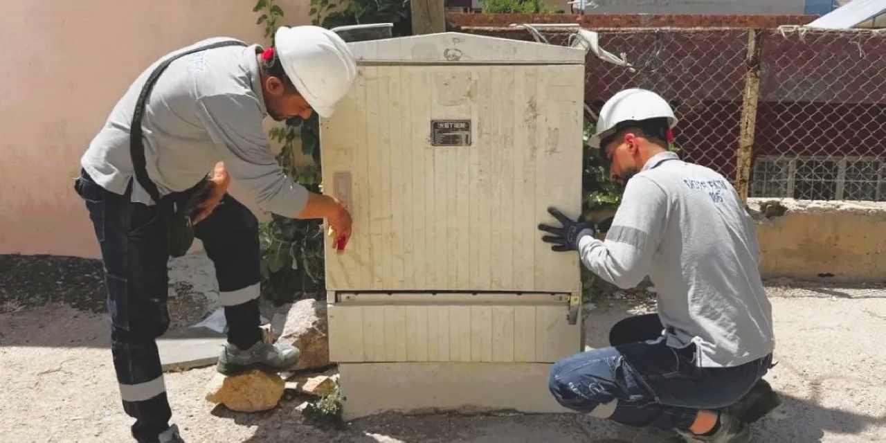 Mardin’de 2 bin elektrik panosuna zarar verildi