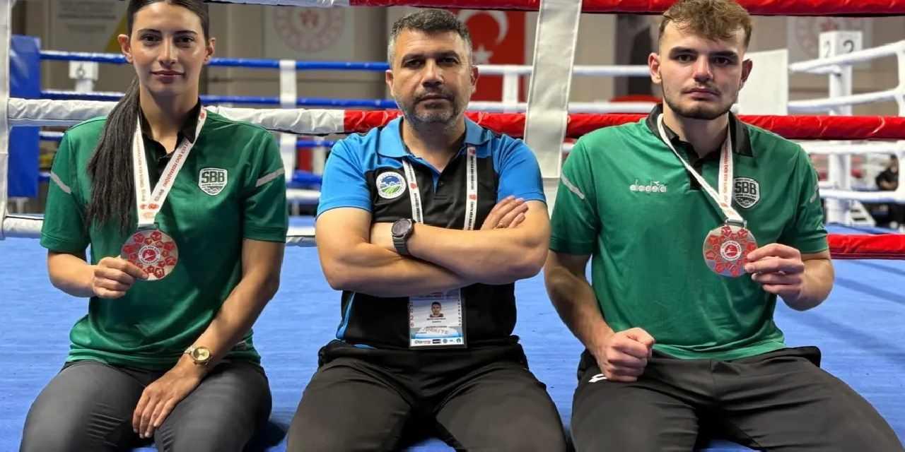 Sakaryalı sporcularından madalya yağmuru