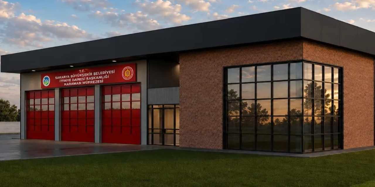 Sakarya Büyükşehir’den Yenikent bölgesine yeni itfaiye üssü