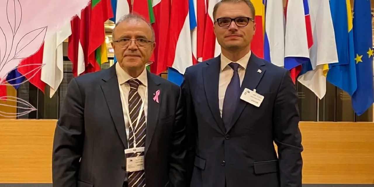Prof. Dr. Vahit Özmen’e Avrupa Parlamentosu’nda uluslararası ödül