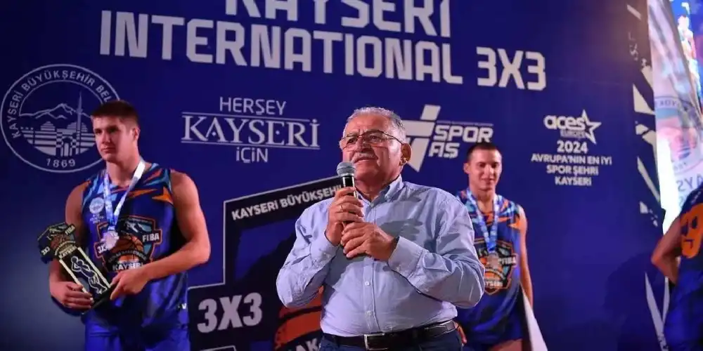 Kayseri'de FIBA 3x3 Lite Quest 2026 Turnuvası heyecanı