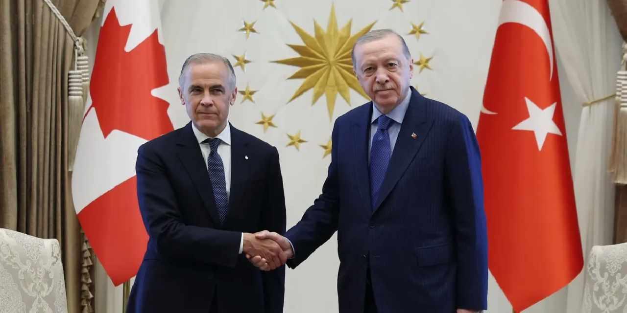 Cumhurbaşkanı Erdoğan, Kanada Başbakanı Carney ile görüştü
